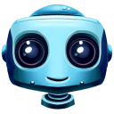  Blue 2 Robot Avatar icon