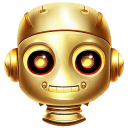  Golden 3 Robot Avatar icon