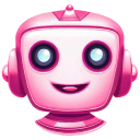  Pink 1 Robot Avatar icon