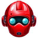  Red 3 Robot Avatar icon