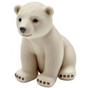  allo animoPlastic Icebear Toy icon