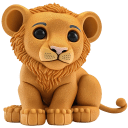  allo animoPlastic Lion Toy icon