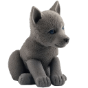  allo animoPlastic Wolf Toy icon